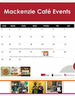 May Mackenzie Cafe Calendar